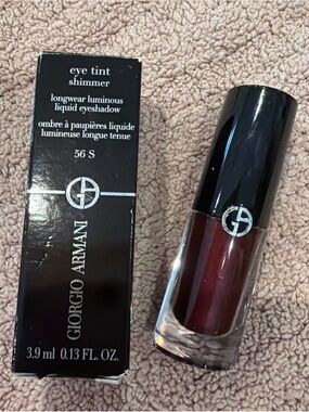 Georgio Armani Long wear Luminous Eye Tint 56 S Mahogany New in Box